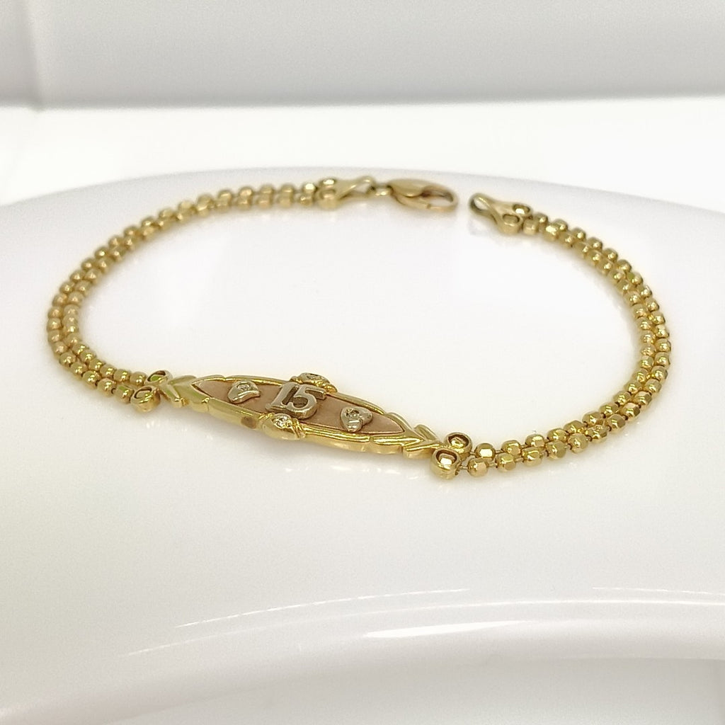 PULSERA ORO 14 K 7,30 GRMS (SEMINUEVO)