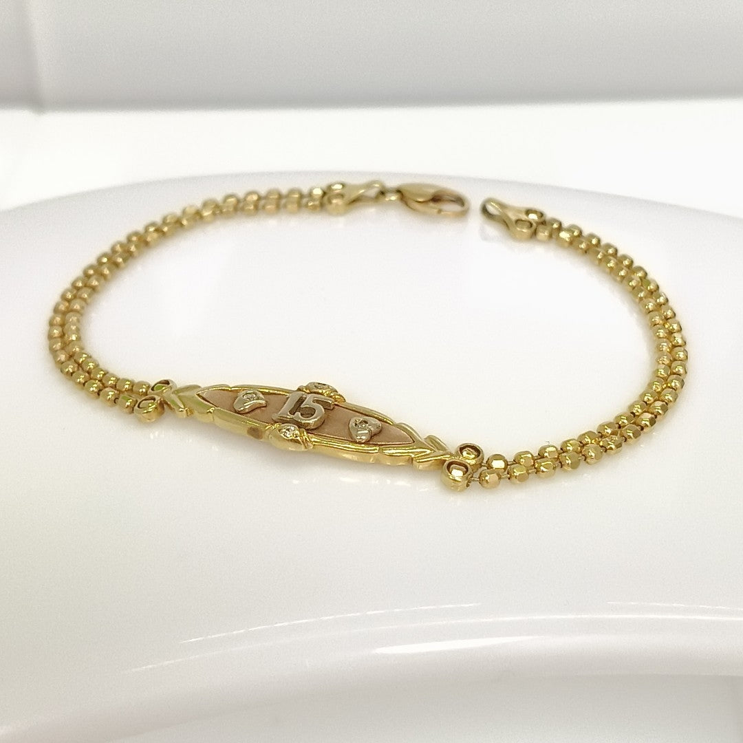 PULSERA ORO 14 K 7,30 GRMS (SEMINUEVO)
