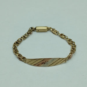 ESCLAVA ORO, ORO COMBINADO 10 K 5 GRMS (SEMINUEVO)