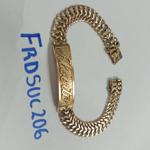 ESCLAVA ORO 8 K 22.3 GRMS (SEMINUEVO)