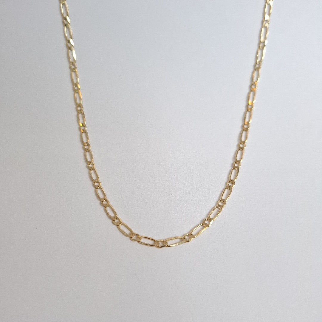 CADENAS 1X1 ORO 14K 55 CM 7.3 GR (NUEVO)