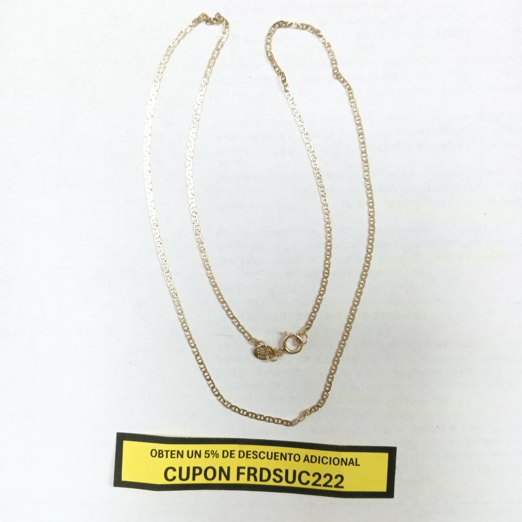 CADENA ORO 10 K 1.8 GRMS (SEMINUEVO)