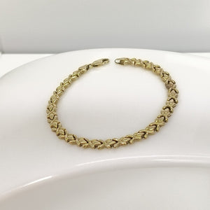 PULSERA ORO 10 K 6.4 GRMS (SEMINUEVO)