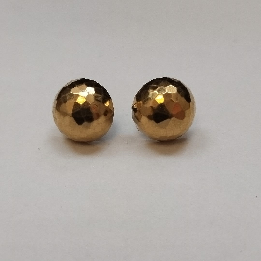 ARETES PAR ORO 18 K 1.8 GRMS (SEMINUEVO)