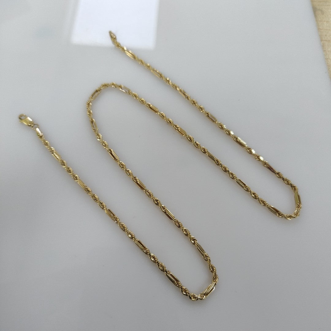 CADENA ORO 10 K 5.5 GRMS (SEMINUEVO)