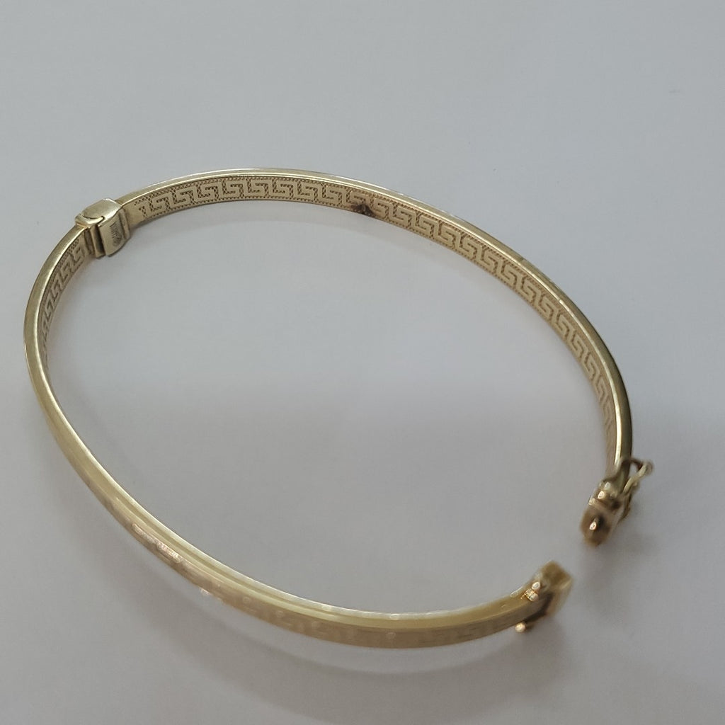PULSERA RIGIDA ORO 10 K 5.7 GRMS (SEMINUEVO)
