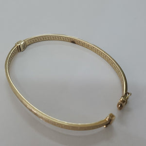 PULSERA RIGIDA ORO 10 K 5.7 GRMS (SEMINUEVO)