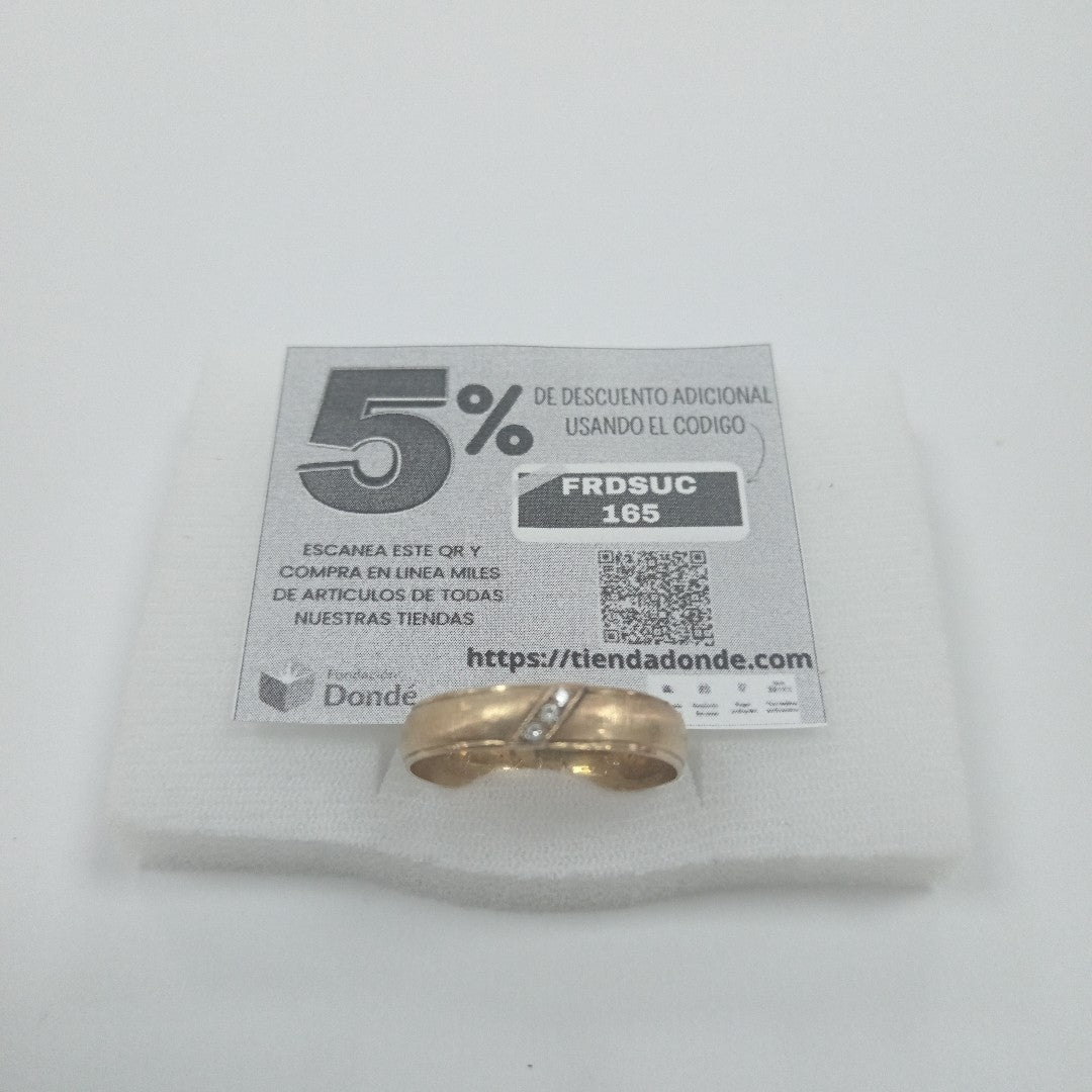 ARGOLLA ORO 10 K 1.8 GRMS (SEMINUEVO)