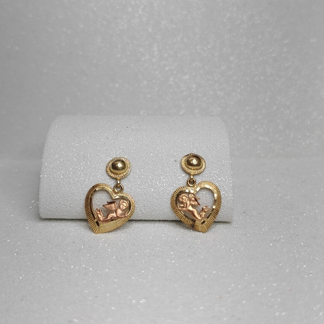 ARETES PAR ORO 10 K 2,80 GRMS (SEMINUEVO)