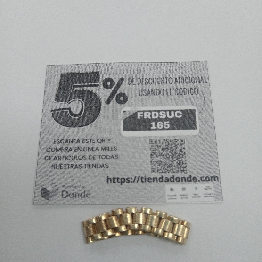 ANILLO ORO 14 K 3 GRMS (SEMINUEVO)