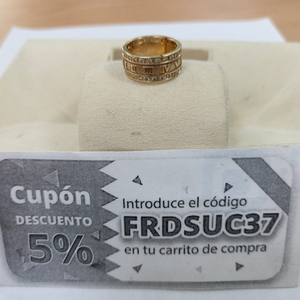 ARGOLLA ORO 10 K 7,40 GRMS (SEMINUEVO)