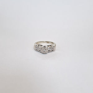 ANILLITO ORO BLANCO 18 K 4,60 GRMS (SEMINUEVO)