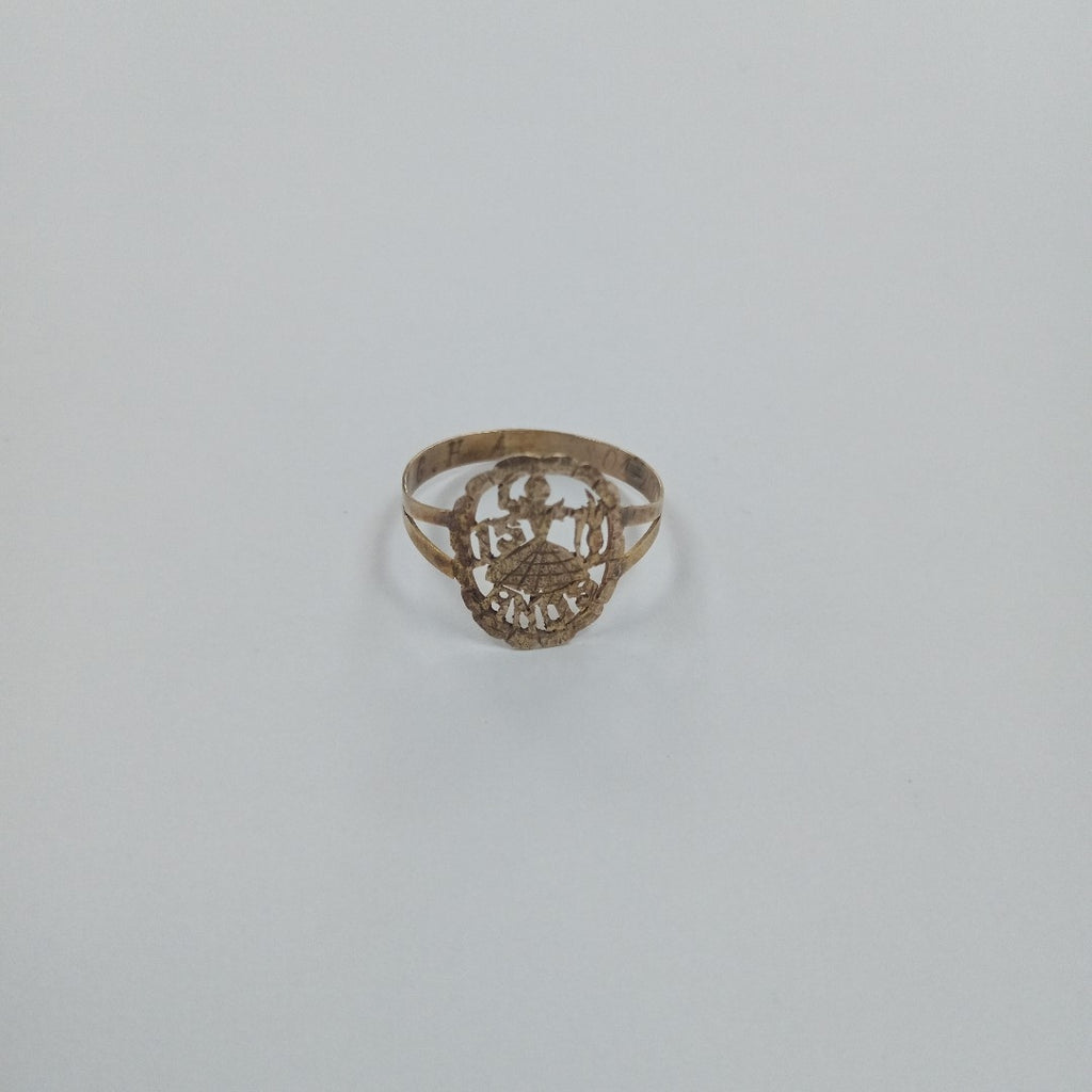 ANILLO ORO 10 K 1,50 GRMS (SEMINUEVO)
