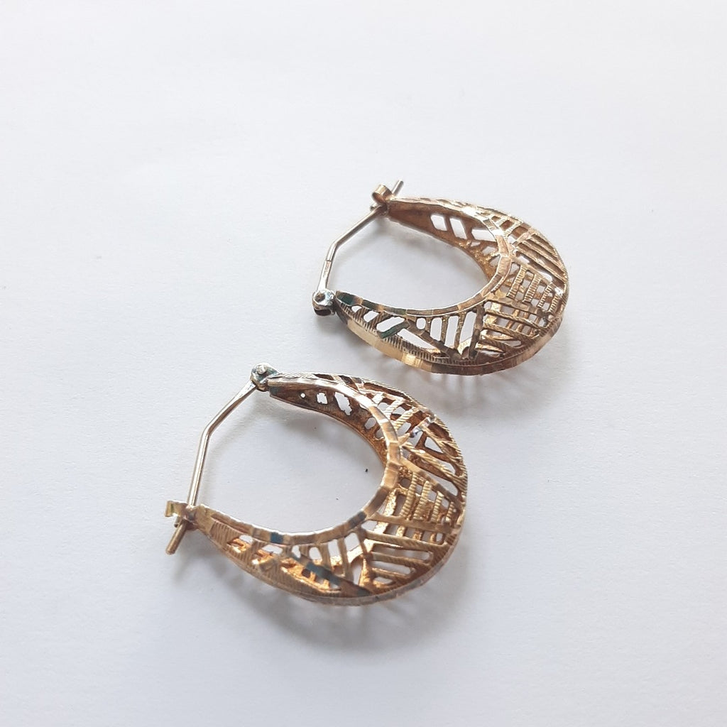 ARETES PAR ORO 10 K 3,90 GRMS (SEMINUEVO)