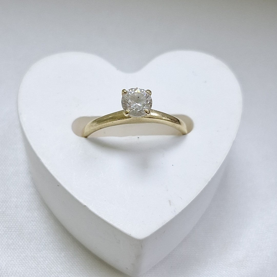 SOLITARIO ORO 14 K 1.5 GRMS (SEMINUEVO)