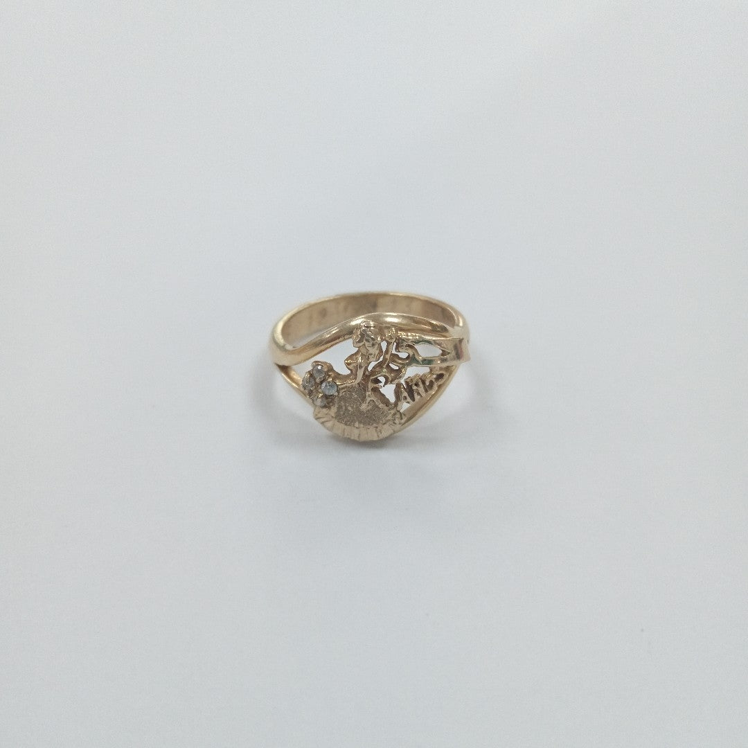 ANILLO ORO 14 K 5.1 GRMS (SEMINUEVO)