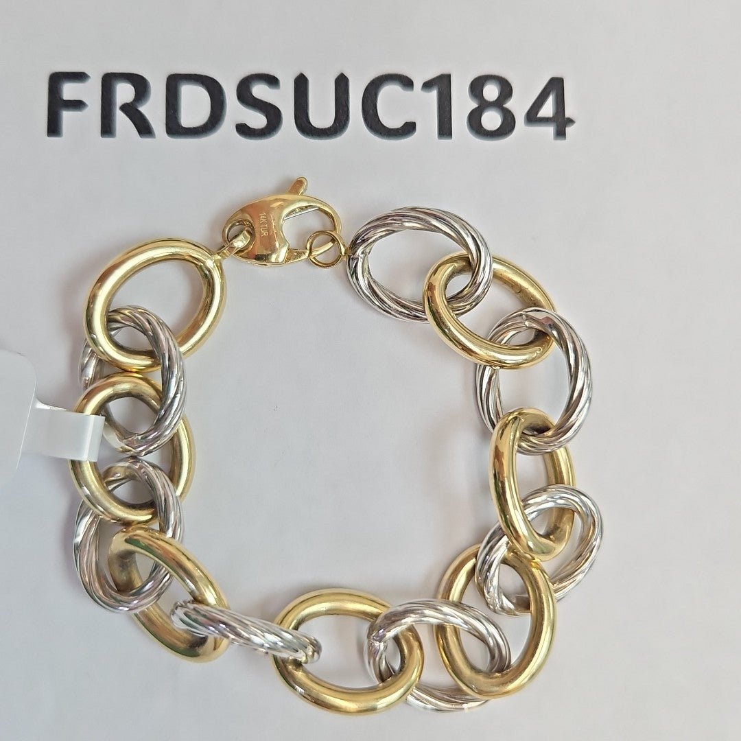 PULSERA ORO 14 K 12.3 GRMS (SEMINUEVO)