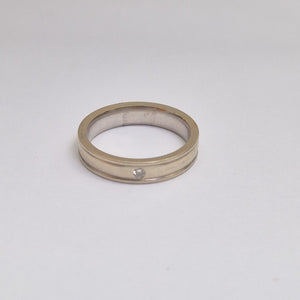 ARGOLLA ORO BLANCO 14 K 4,50 GRMS (SEMINUEVO)