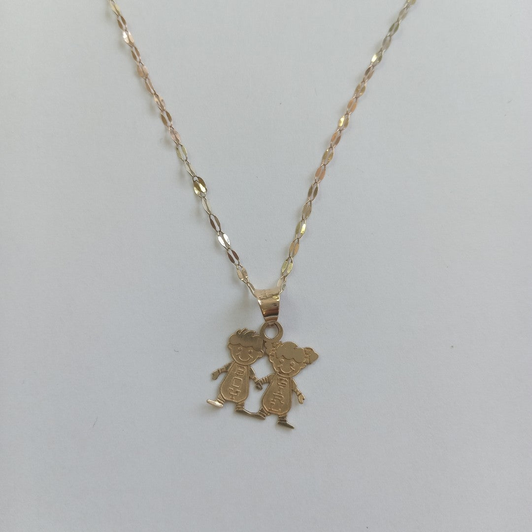 CADENA, DIJE ORO 10 K 1.5 GRMS (SEMINUEVO)