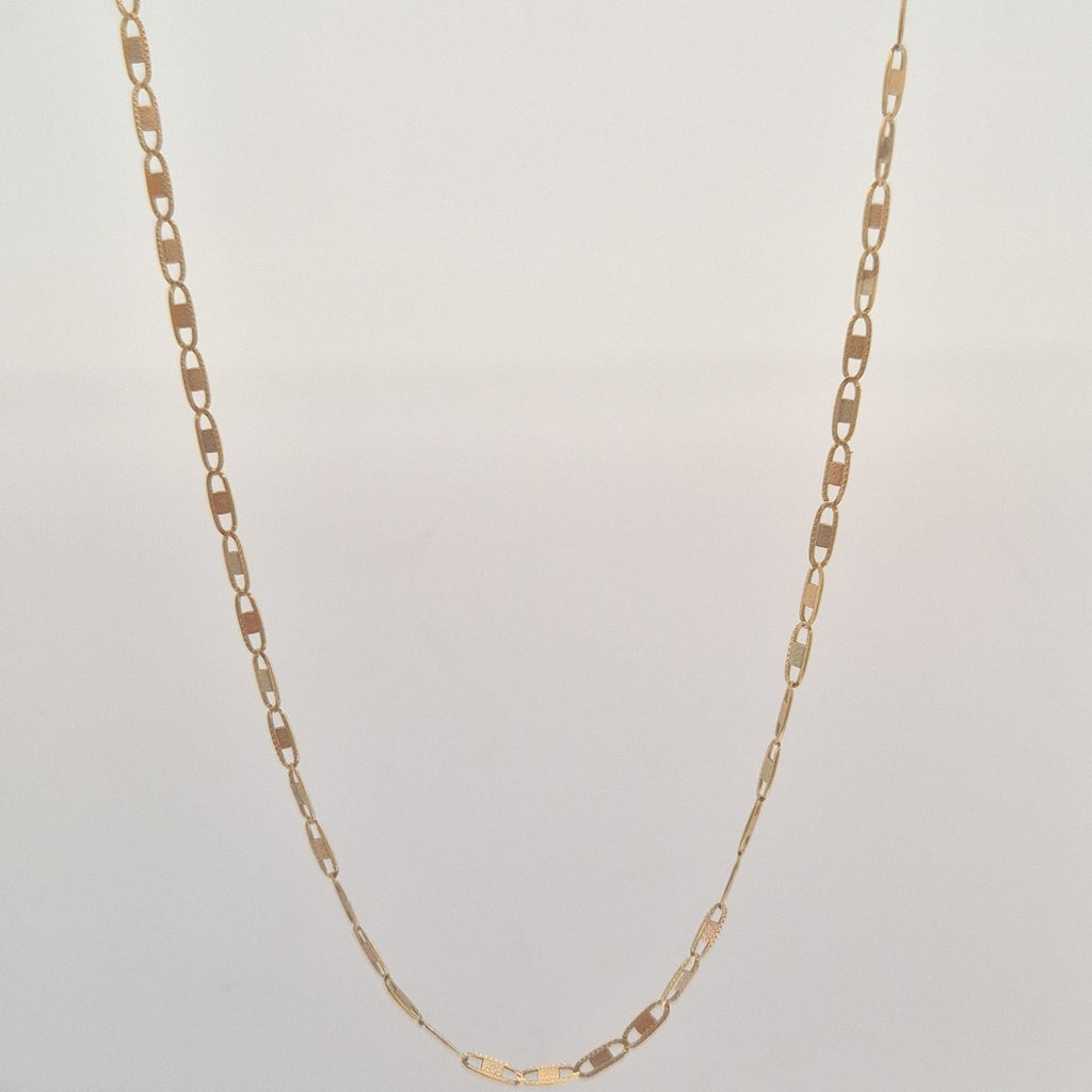 CADENA ORO COMBINADO 8 K 5.6 GRMS (SEMINUEVO)