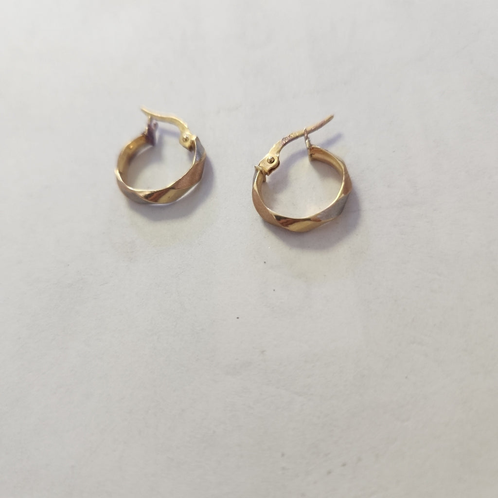 ARRACADAS PAR ORO 10 K 0.8 GRMS (SEMINUEVO)