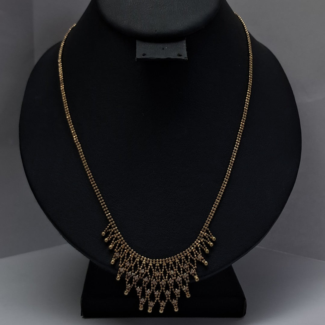 GARGANTILLA ORO 14 K 7,40 GRMS (SEMINUEVO)