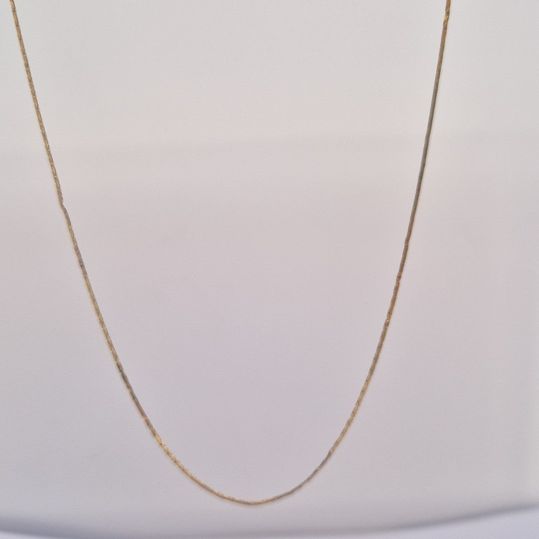 CADENA ORO 14 K 2,20 GRMS (SEMINUEVO)