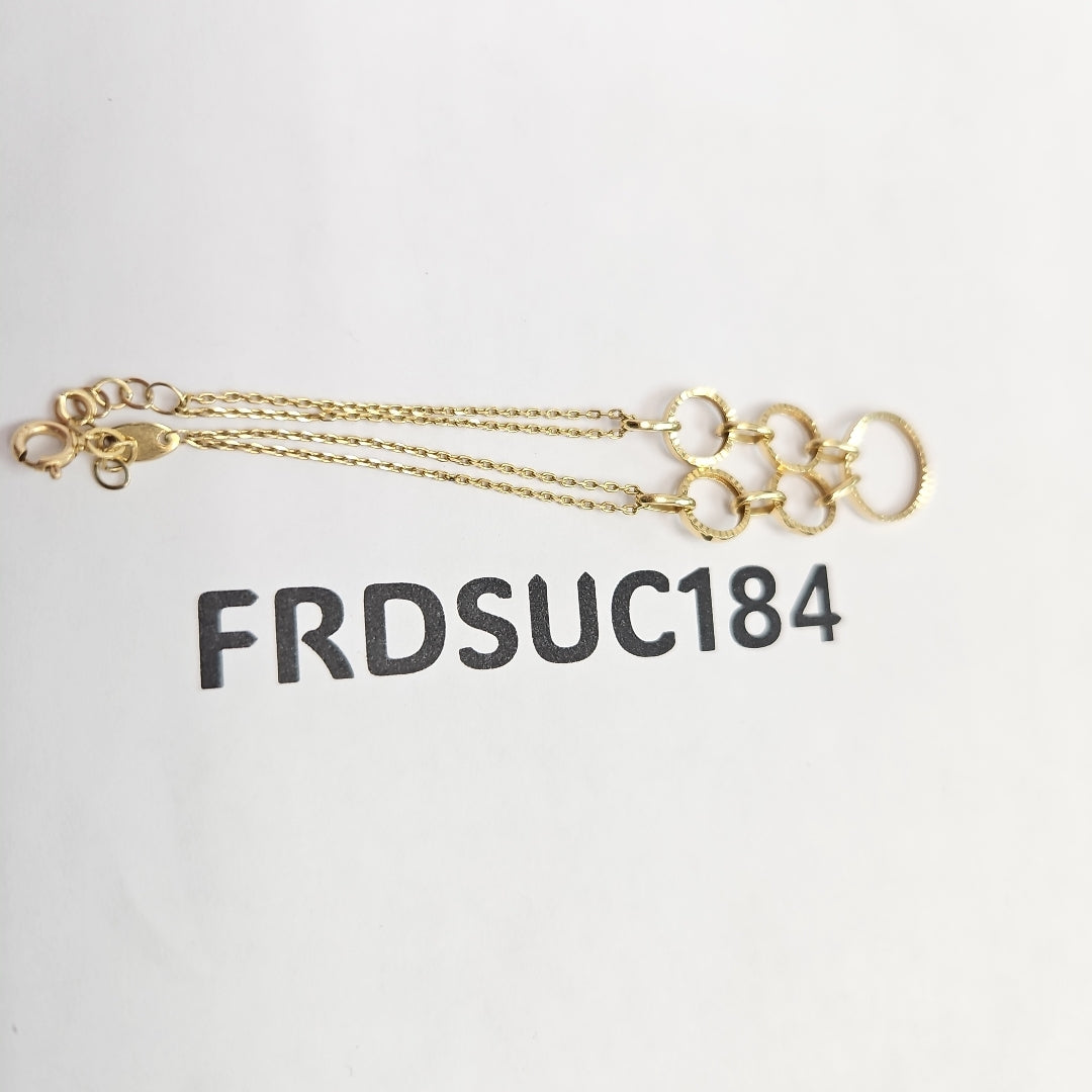 PULSERA ORO 14 K 2.5 GRMS (SEMINUEVO)