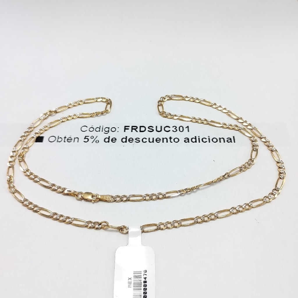 CADENA TEJIDO 3X1 8.2G 55 CM (NUEVO)