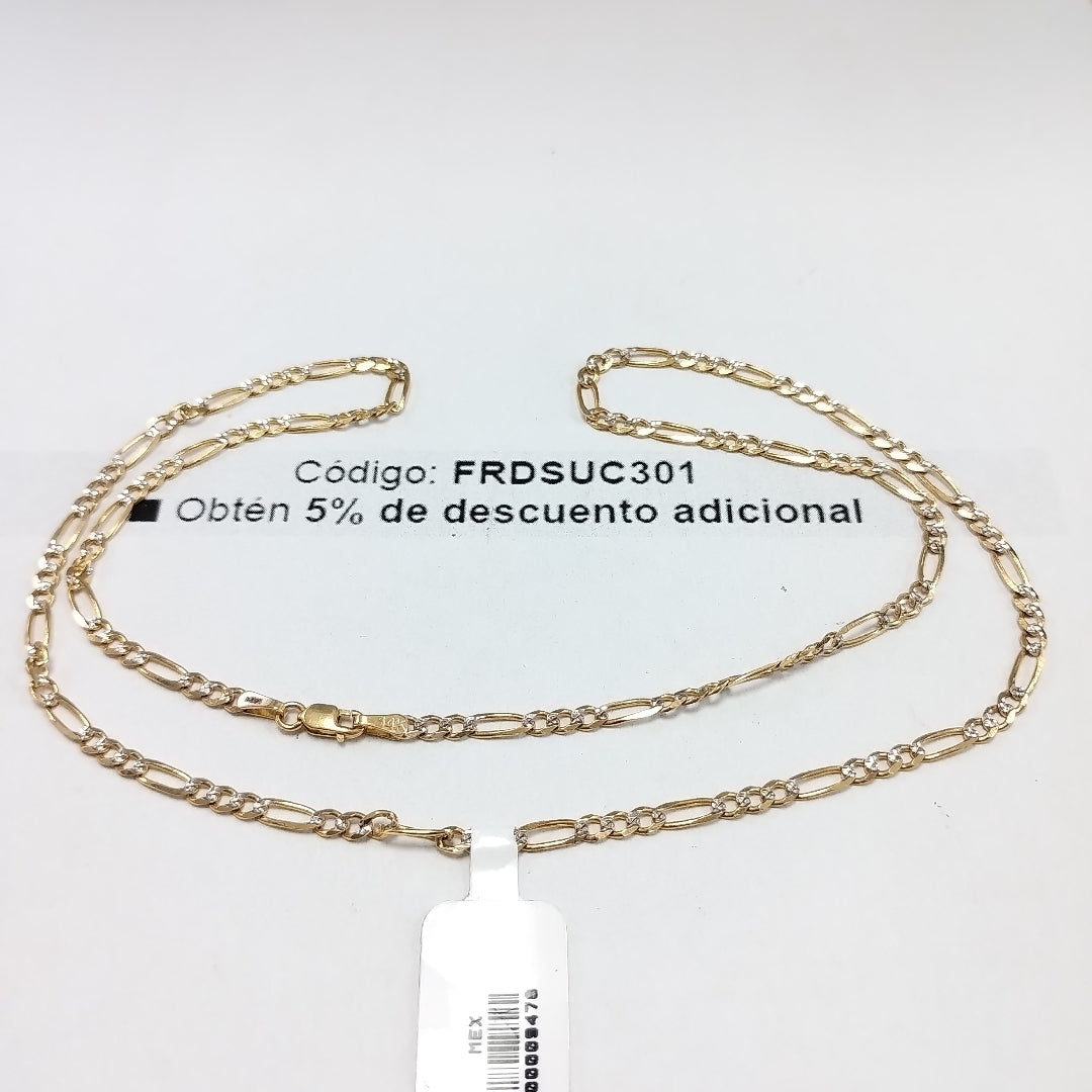 CADENA TEJIDO 3X1 8.2G 55 CM (NUEVO)