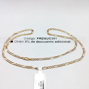 CADENA TEJIDO 3X1 8.2G 55 CM (NUEVO)