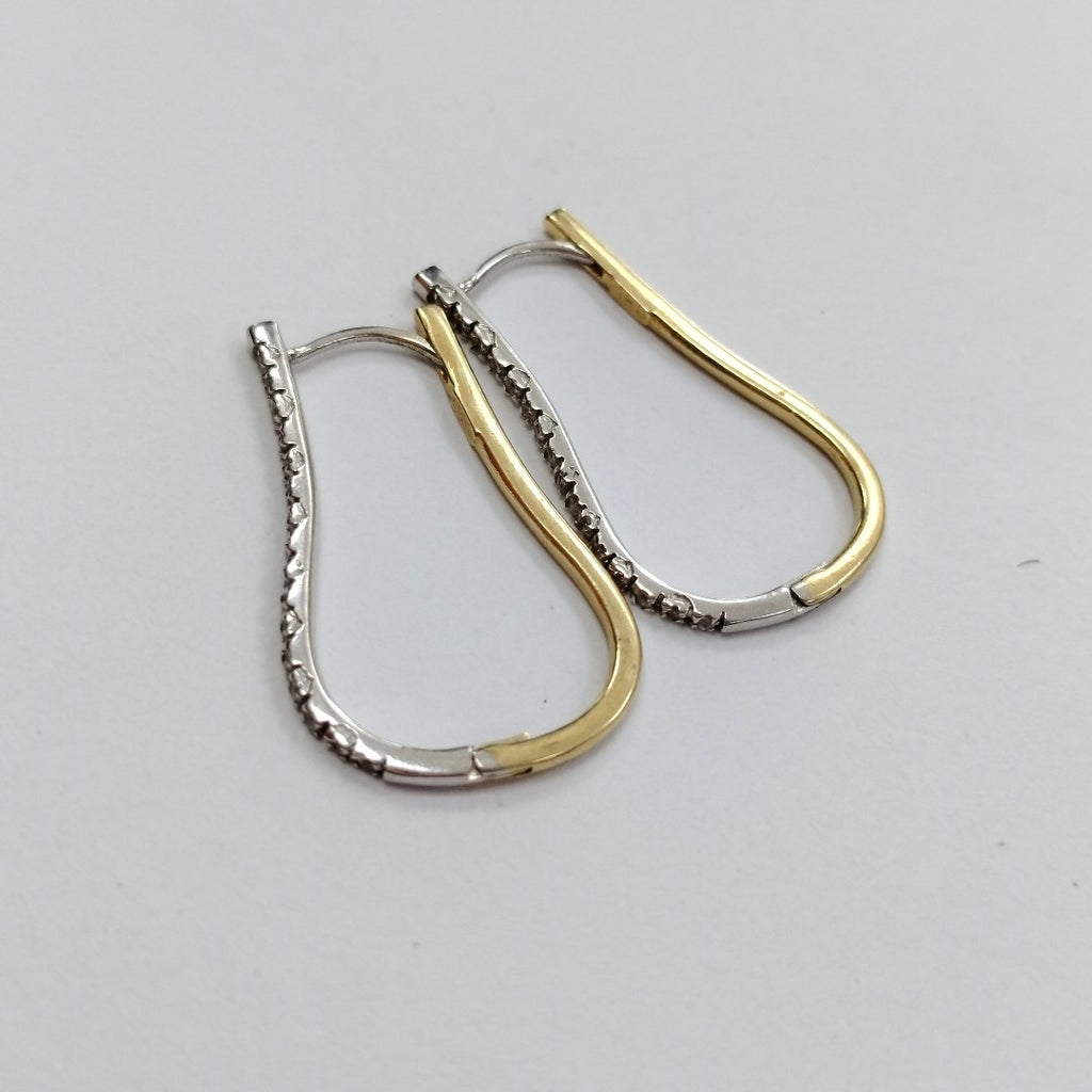 ARRACADAS PAR ORO 14 K 5.6 GRMS (SEMINUEVO)