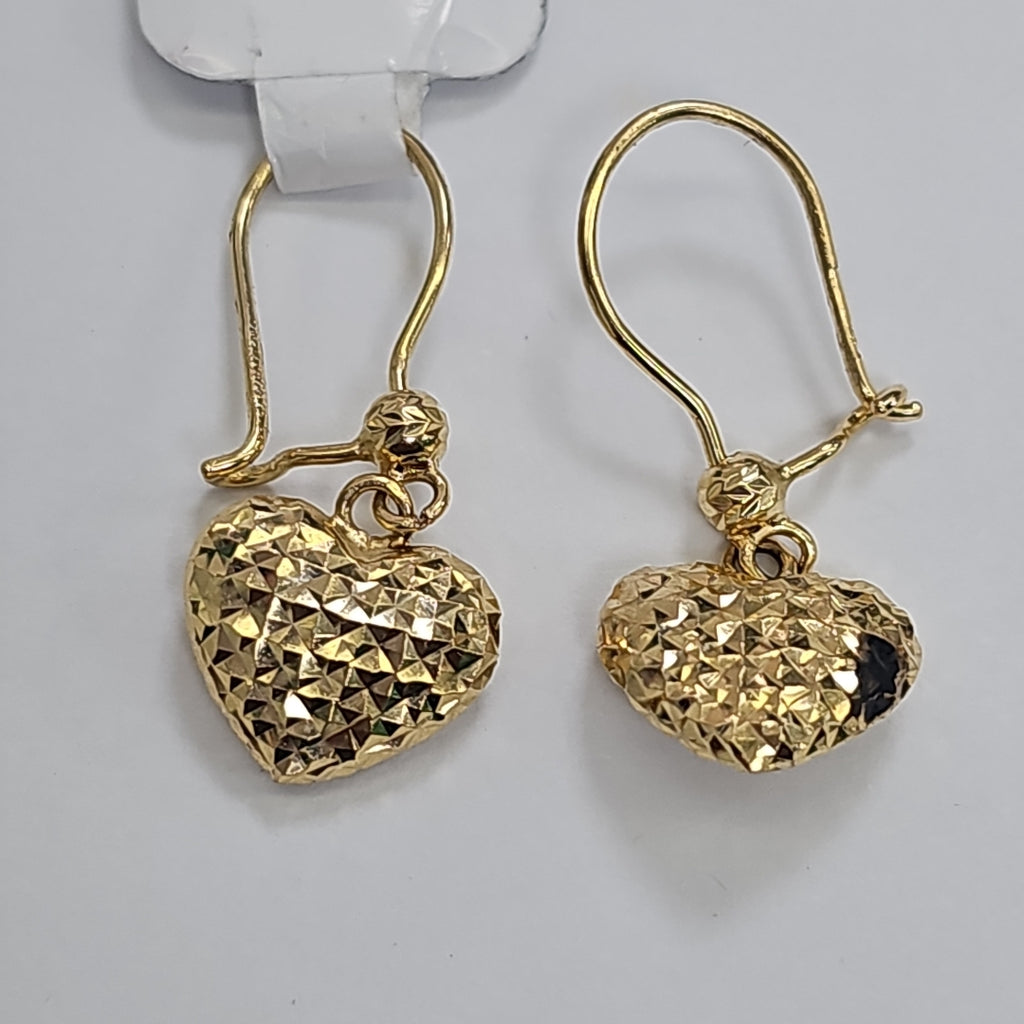 ARRACADAS PAR ORO 14 K 1,50 GRMS (SEMINUEVO)
