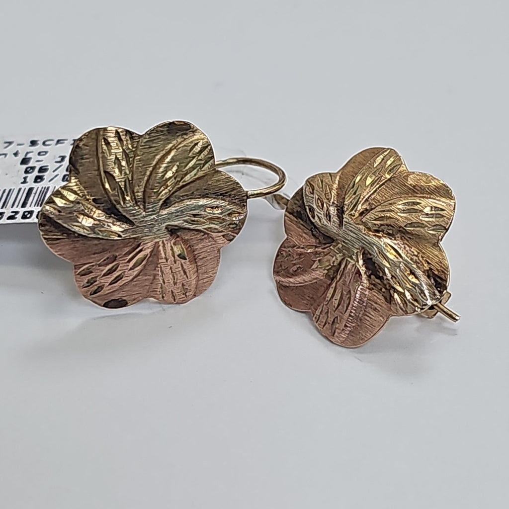ARETES PAR ORO 14 K 1.5 GRMS (SEMINUEVO)