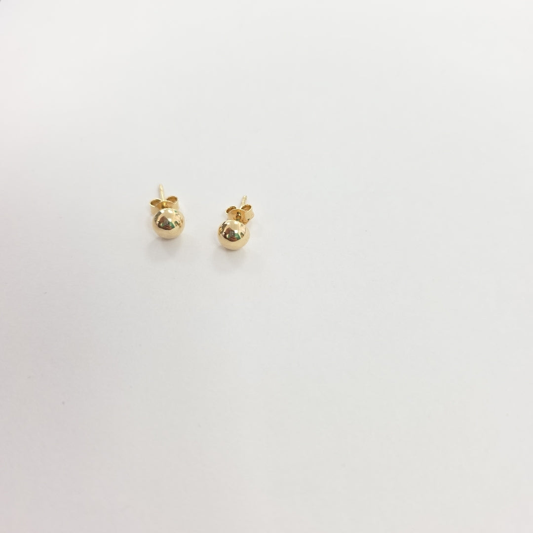 BROQUELES PAR ORO 14 K 1,40 GRMS (SEMINUEVO)