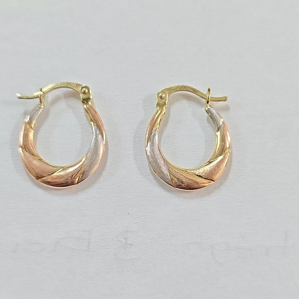 ARRACADAS PAR ORO 14 K 1.1 GRMS (SEMINUEVO)