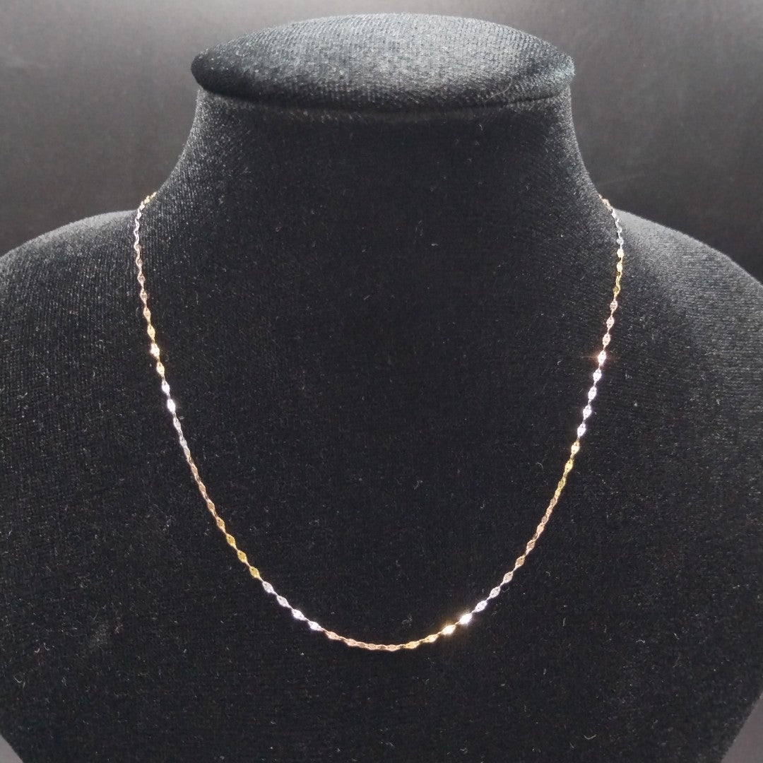 CADENA ORO 14 K 0.8 GRMS (SEMINUEVO)