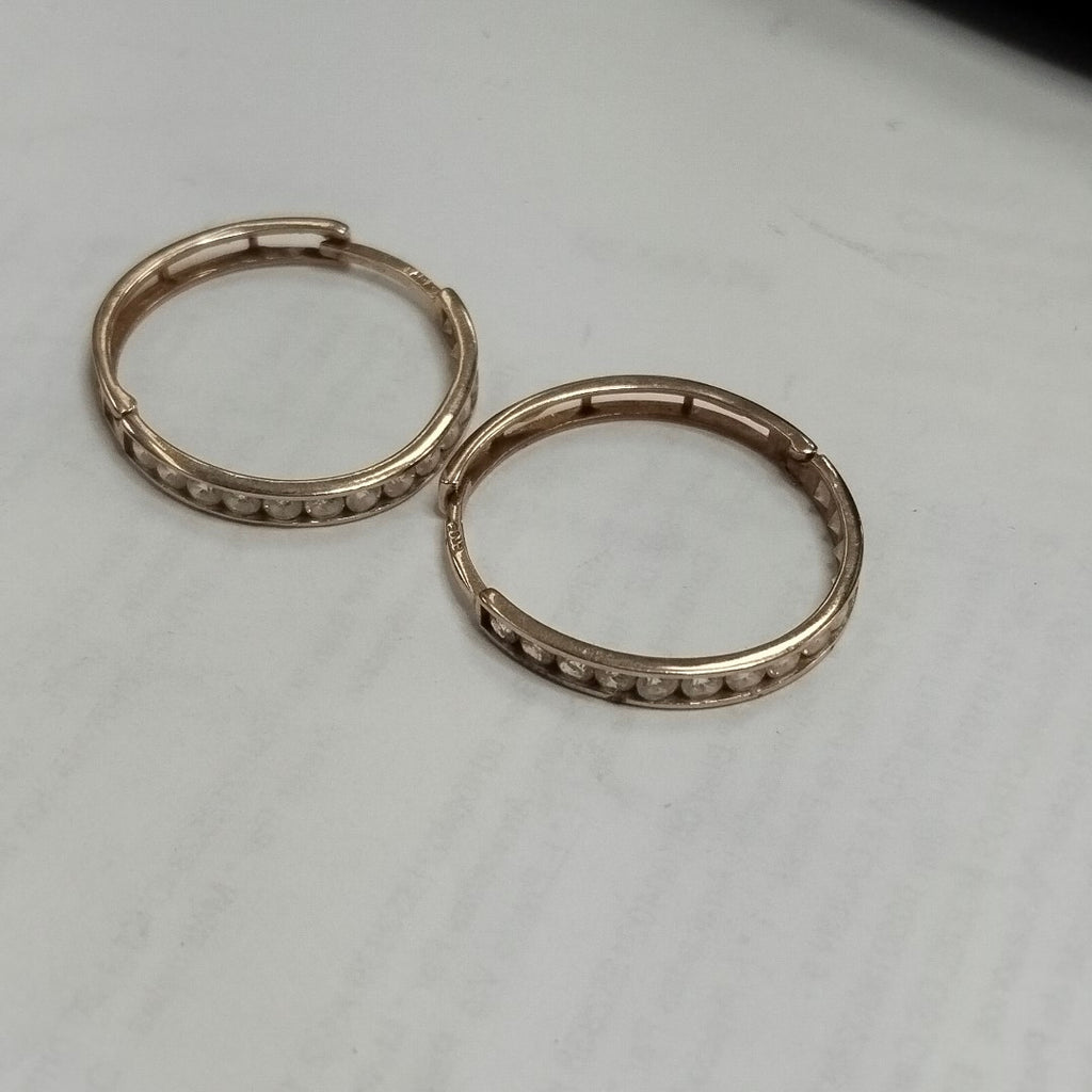 ARRACADAS PAR ORO 10 K 2,10 GRMS (SEMINUEVO)
