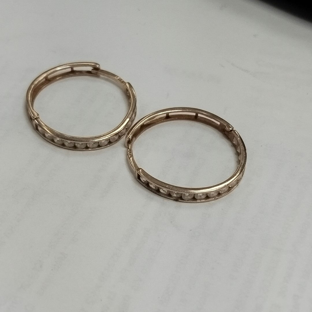 ARRACADAS PAR ORO 10 K 2,10 GRMS (SEMINUEVO)