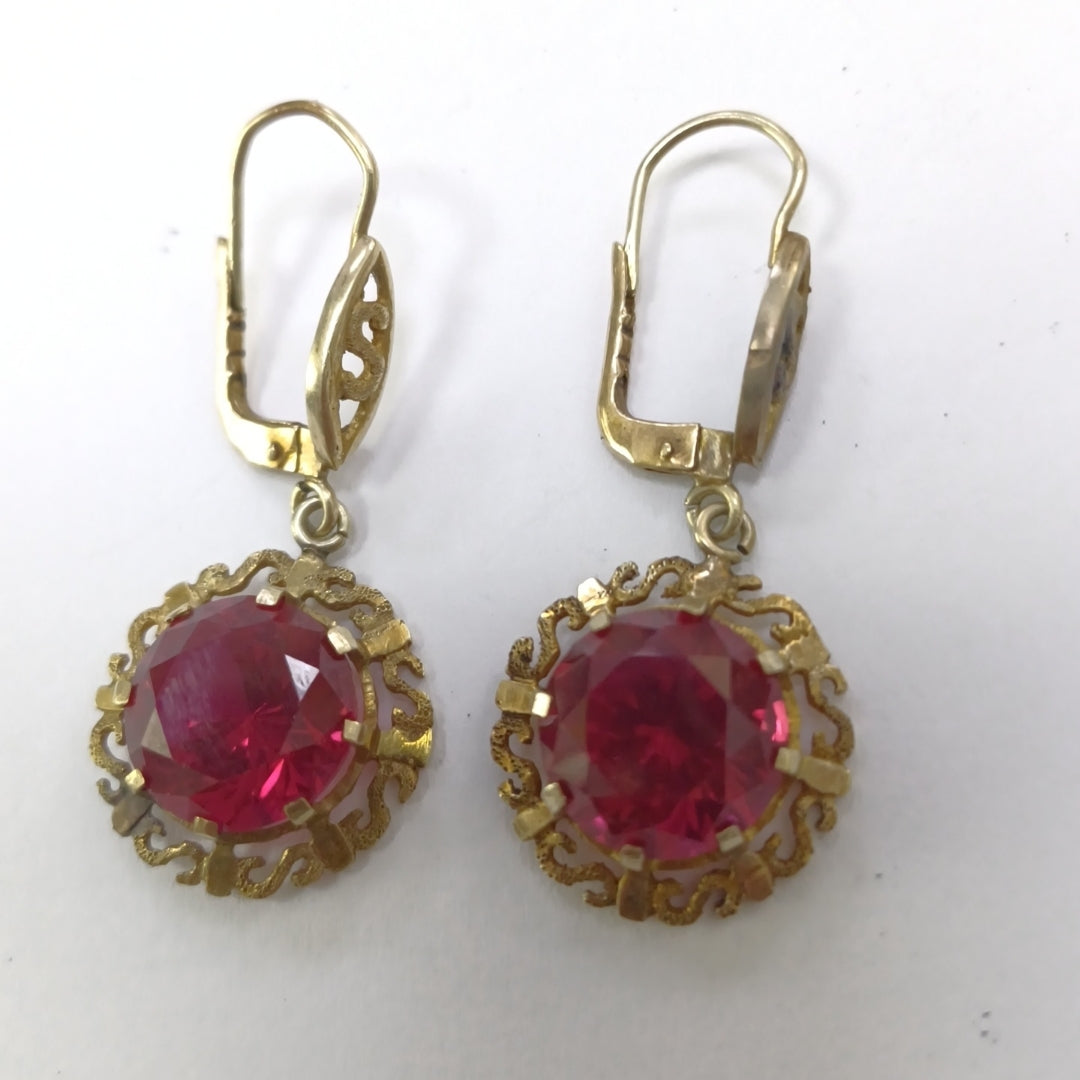 ARETES PAR ORO 8 K 4,70 GRMS (SEMINUEVO)