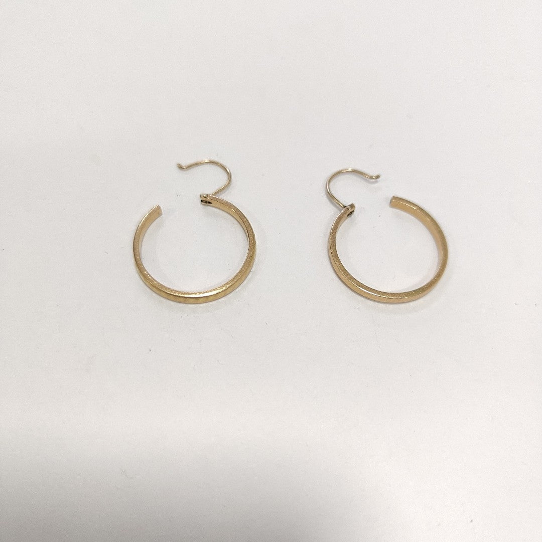 ARRACADAS PAR ORO 18 K 4.8 GRMS (SEMINUEVO)