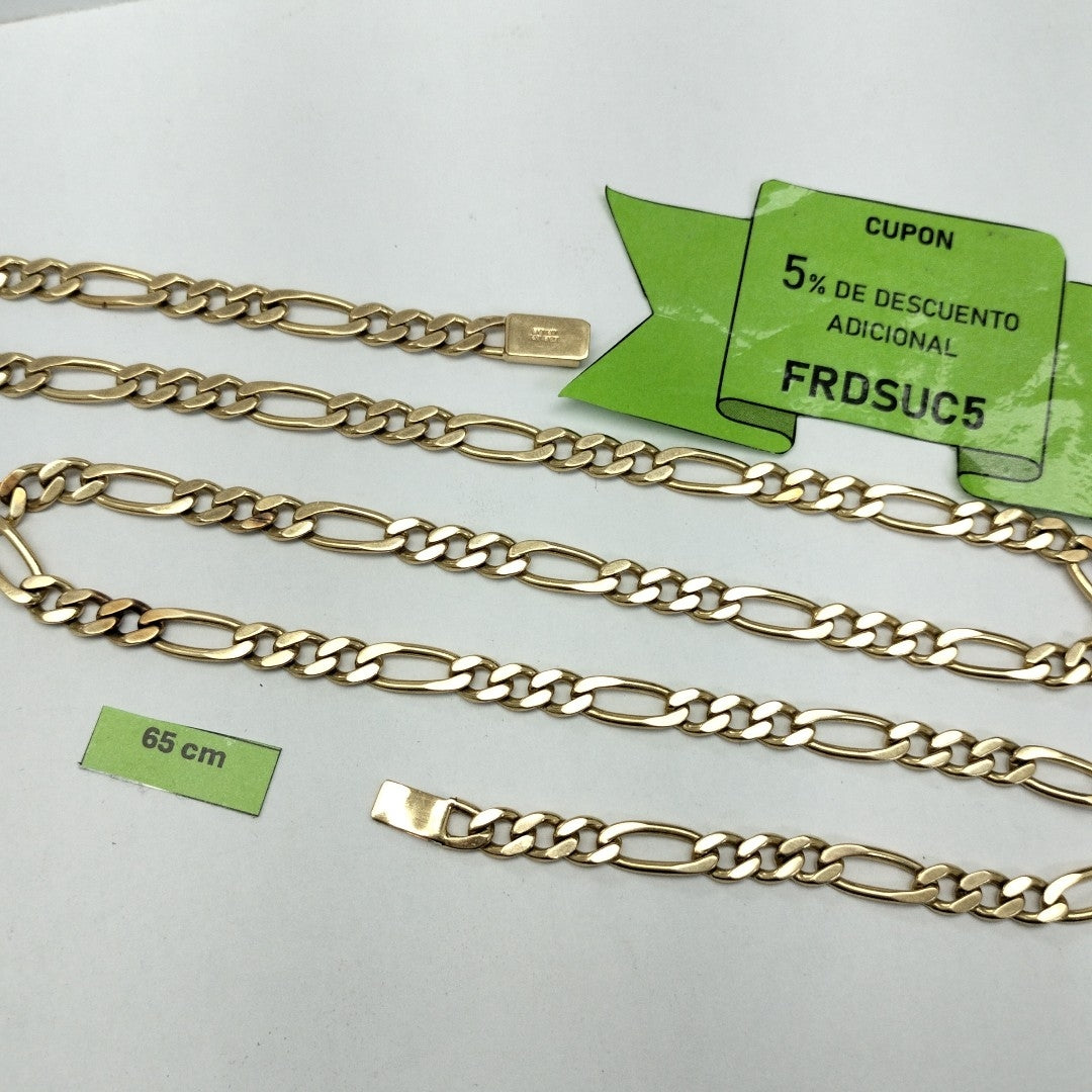 CADENA ORO 14 K 42.7 GRMS (SEMINUEVO)