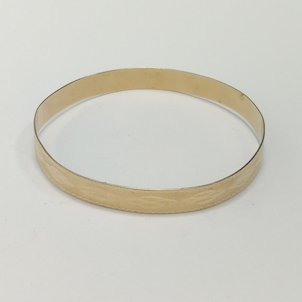 PULSERA RIGIDA ORO 10 K 9,40 GRMS (SEMINUEVO)