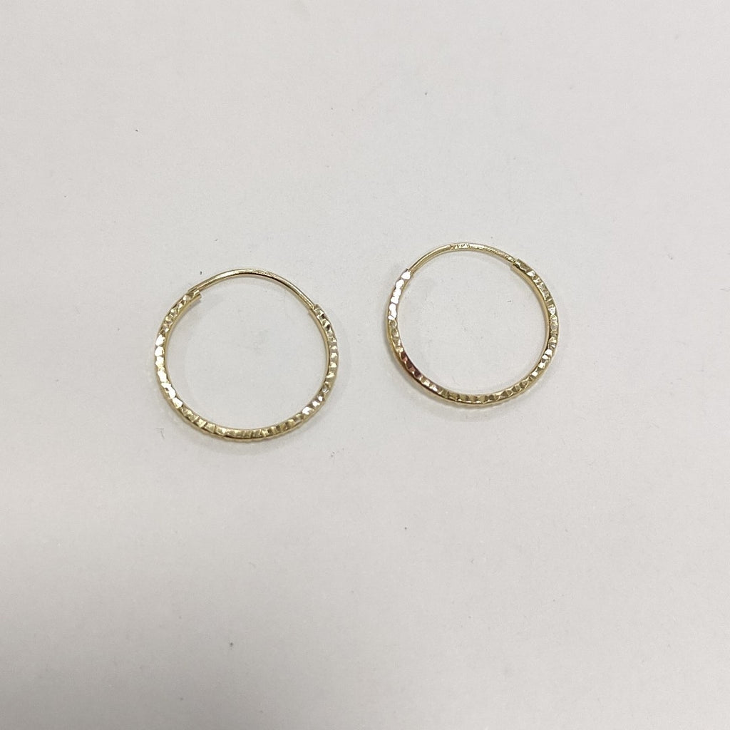ARRACADAS PAR ORO 14 K 0.9 GRMS (SEMINUEVO)