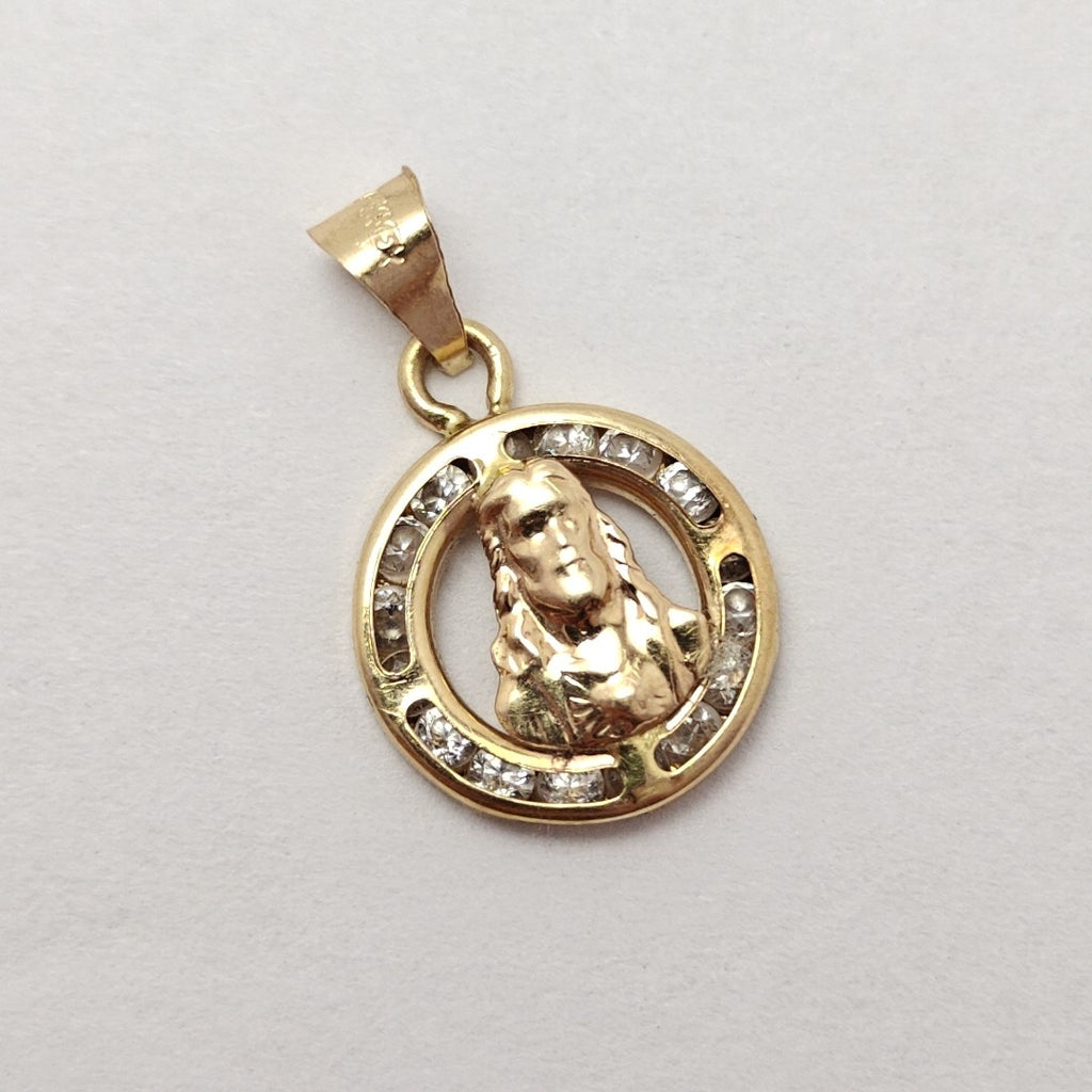 MEDALLA RELIGIOSA ORO 14 K 0,60 GRMS (SEMINUEVO)