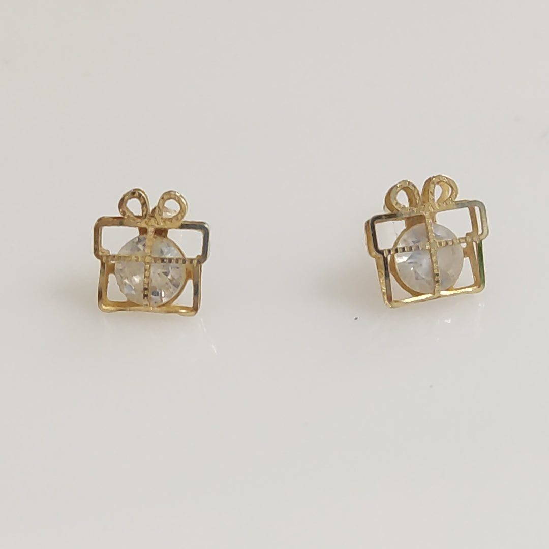 BROQUELES PAR ORO 10 K 0,40 GRMS (SEMINUEVO)