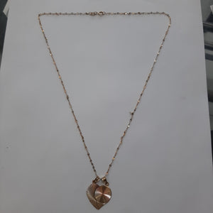 CADENA, DIJE ORO 10 K 2.9 GRMS (SEMINUEVO)