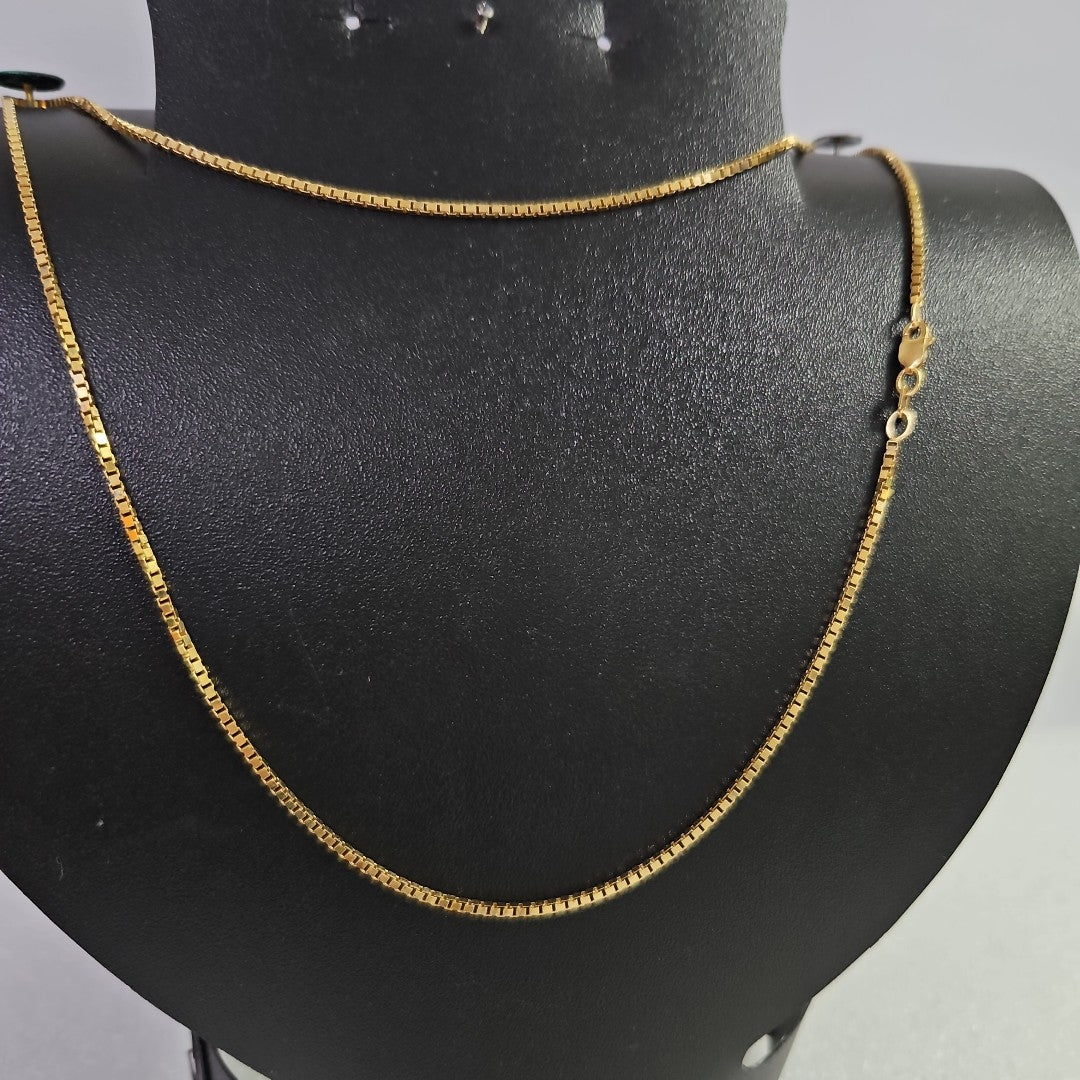 CADENA ORO 14 K 7.8 GRMS (SEMINUEVO)