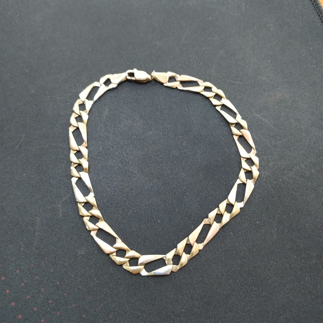 PULSERA ORO COMBINADO 10 K 6,50 GRMS (SEMINUEVO)