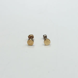 BROQUELES PAR ORO 10 K 0.5 GRMS (SEMINUEVO)